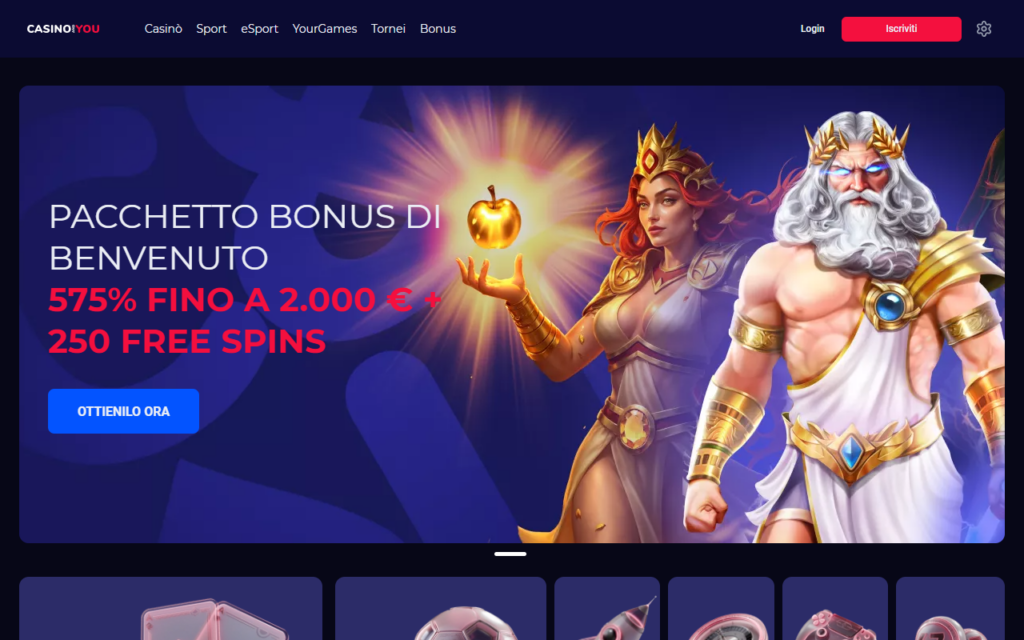 CasinoAndYou home page