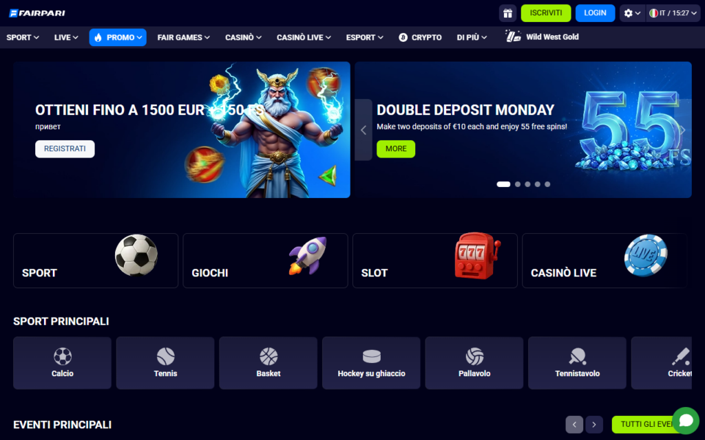 Fairpari home page